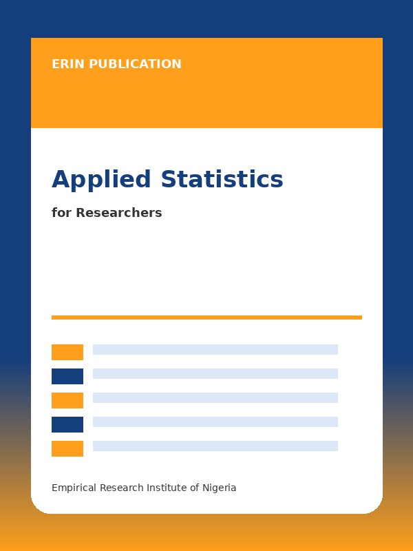 Applied Statistics for Researchers