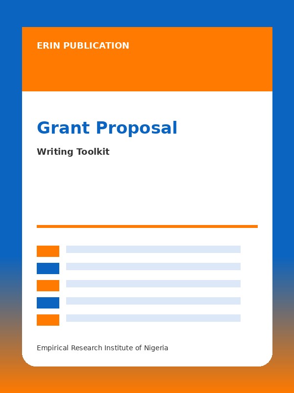Grant Proposal Writing Toolkit