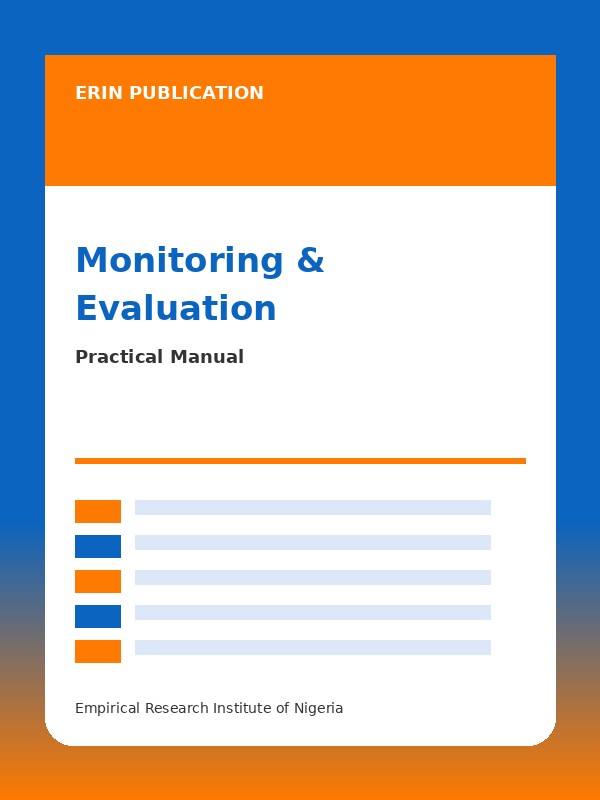 Monitoring & Evaluation Practical Manual
