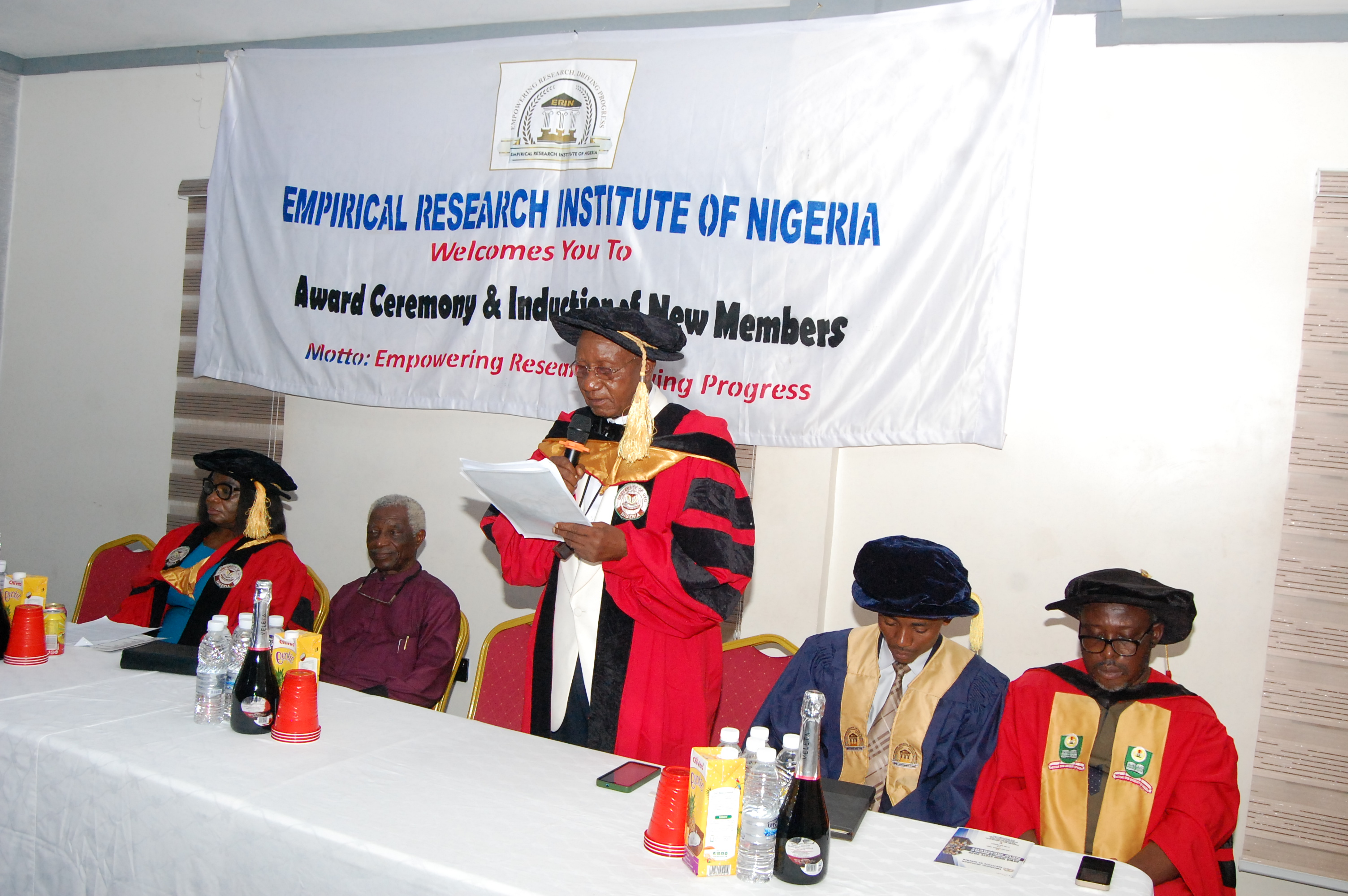 CHAIRMAN'S ADDRESS DURING UYO INDUCTION